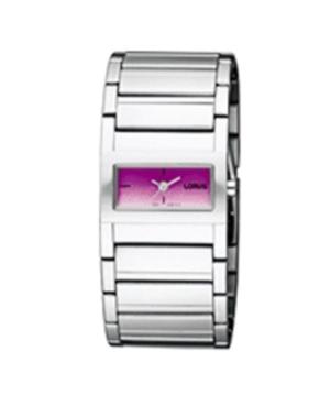 Women Fashion Japan Quartz Analog Watch LORUS RG281GX-9 Violet Dial 26mm