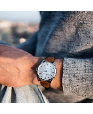 Mężczyźni klasyczny Luxury Szwajcar kwarcowy analogowe Zegarek FREDERIQUE CONSTANT FC-252SS5B6 Srebrna Wybierz 40mm image 4