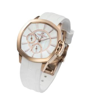 Kobiety klasyczny sportowy Szwajcar kwarcowy analogowe Zegarek TIME FORCE TF5029LR-02 Srebrna Wybierz 36mm image 3