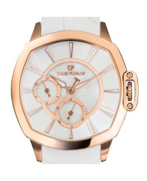 Women Sports Classic Swiss Quartz Analog Watch TIME FORCE TF5029LR-02 Silver Dial 36mm image 4