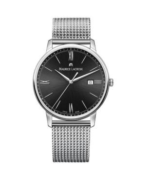 Mężczyźni klasyczny Luxury Szwajcar kwarcowy analogowe Zegarek MAURICE LACROIX EL1118-SS002-310-1 Czarny Wybierz 40mm