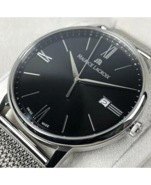 Men Klasické Luxury Swiss Quartz Analog Watch MAURICE LACROIX EL1118-SS002-310-1 Černá Dial 40mm image 4