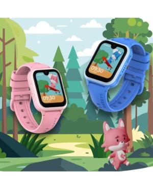 Детские часы Kids Vibe 4G Black Fashion Умные часы Многофункциональные Спортивные GARETT Кварцевые Черный Циферблат изображение 4
