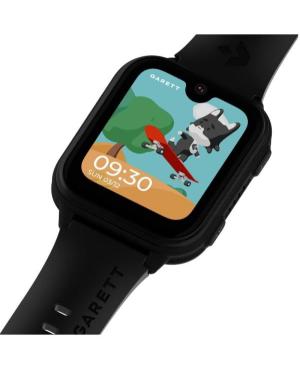 Детские часы Kids Vibe 4G Black Fashion Умные часы Многофункциональные Спортивные GARETT Кварцевые Черный Циферблат изображение 9