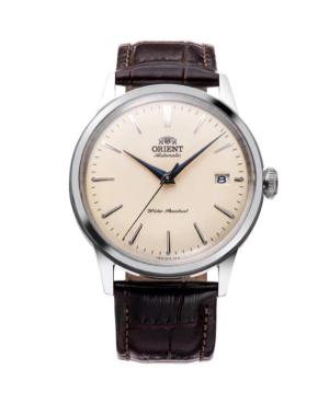 Men Klassisch Japan Automatic Analog Watch ORIENT RA-AC0M04Y30B Sand Dial 38mm