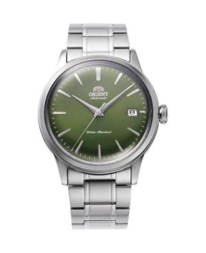 Vyriškas Klasikinis Japoniškas Kvarcinis - elektroninis, Solar Rodyklinis Watch ORIENT RA-AC0M09E30B Žalia Dial 38mm