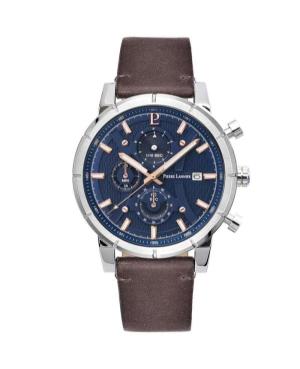 Mężczyźni Moda klasyczny kwarcowy analogowe Zegarek Chronograf PIERRE LANNIER 223G164 Niebieska Wybierz 45mm