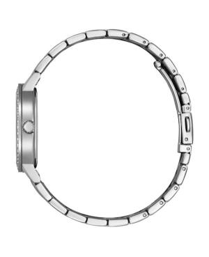 Женские Классические Японские Кварцевые Аналоговый Часы CITIZEN EL3100-55W Румяный Циферблат изображение 3
