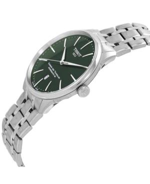 Men Klasické Luxury Swiss Automatic Analog Watch TISSOT T139.407.11.091.00 Zelená Dial 42mm image 7