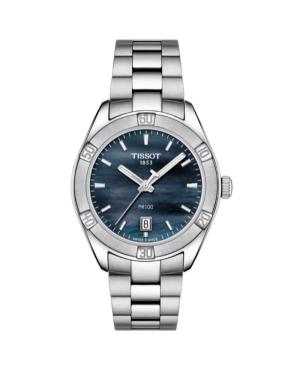 Women Klasické Swiss Quartz Analog Watch TISSOT T101.910.11.121.00 Mother of Pearl Dial 36mm