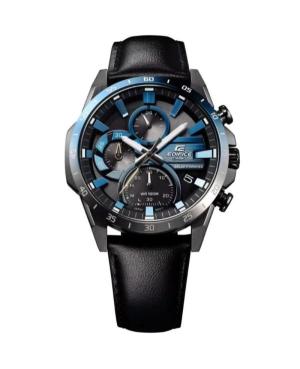 Men Klasické Sports Japan Eco-Drive Analog Watch Chronograph CASIO EQS-940NL-1AVUEF Modrá Dial 42mm image 5