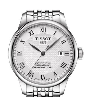Men Classic Luxury Swiss Automatic Analog Watch TISSOT T006.407.11.033.00 Silver Dial 39.3mm image 8
