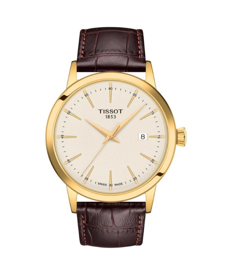 Чоловічий Класичний Швейцарський Наручний Годинник TISSOT T129.410.36.261.00