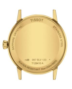 Чоловічий Класичний Швейцарський Наручний Годинник TISSOT T129.410.36.261.00 image 7