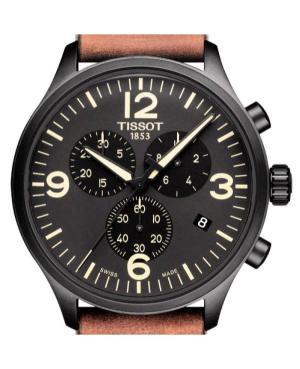 Vyriškas Klasikinis Swiss Kvarcinis Rodyklinis Watch Chronograph TISSOT T116.617.36.057.00 Juodas Dial 7mm image 5