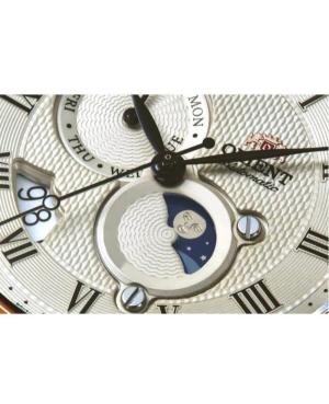 Men Klasické Japan Automatic Analog Watch ORIENT RA-AK0007S30B Silver Dial 42.5mm image 5