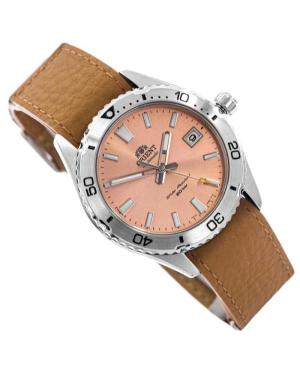 Men Sports Diver Japan Automatic Analog Watch ORIENT RA-AC0Q05P30B Pink Dial image 7