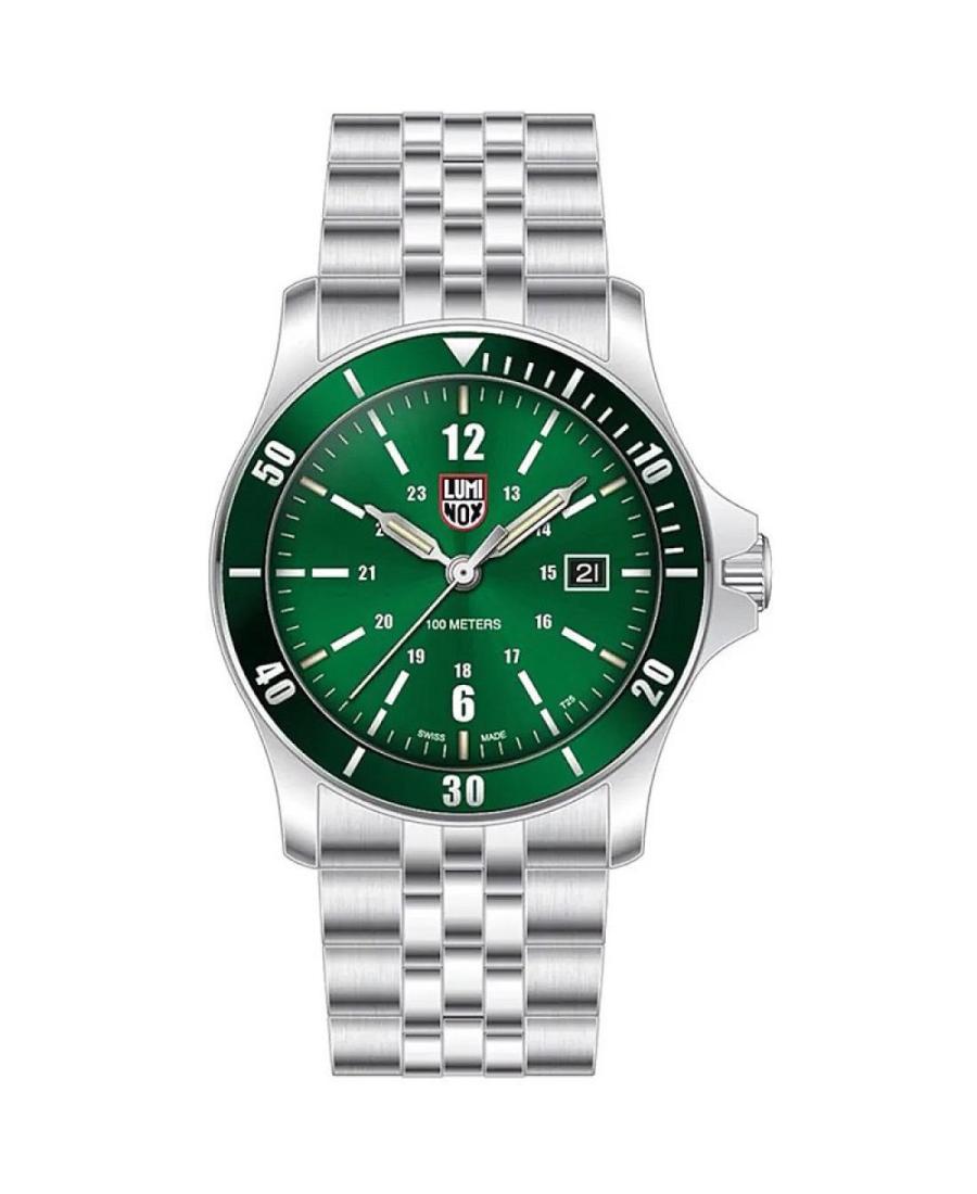 Vyriškas Swiss Kvarcinis Rodyklinis Watch LUMINOX XS.0917 Žalia Dial 42mm