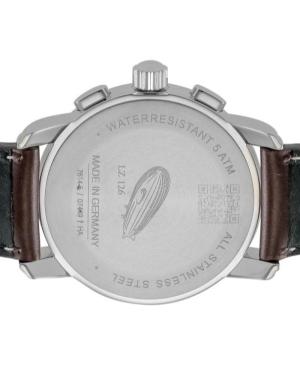 Mężczyźni klasyczny kwarcowy analogowe Zegarek Chronograf ZEPPELIN 7614-5 Piasek Wybierz 42mm image 7
