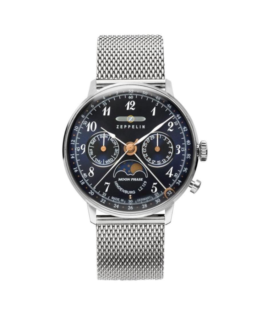 Women Klassisch Quartz Analog Watch ZEPPELIN 7037M-3 Blau Dial 36mm