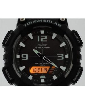 Men Sports Functional Japan Quartz Analog Watch Alarm CASIO AQ-S810W-1AVEF Černá Dial 46.5mm image 5
