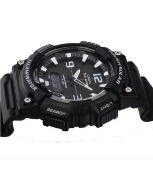 Men Sports Functional Japan Quartz Analog Watch Alarm CASIO AQ-S810W-1AVEF Černá Dial 46.5mm image 6
