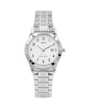 Women Klassisch Japan Quartz Analog Watch CASIO LTP-1141PA-7BEG Weiß Dial 30mm