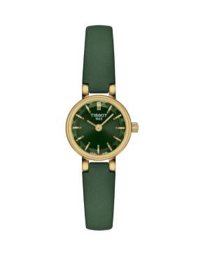 Kobiety Moda klasyczny Szwajcar kwarcowy analogowe Zegarek TISSOT T140.009.36.091.00 Zielony Wybierz 19.5mm