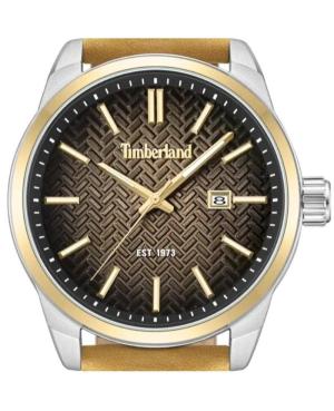Vyriškas Klasikinis Kvarcinis Rodyklinis Watch TIMBERLAND TDWGB0054901 Rudas Dial 44mm image 7