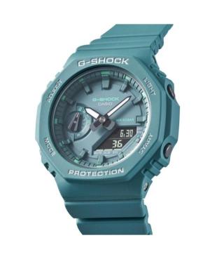 Kobiety sportowy Funkcjonalny Diver Japonia kwarcowy cyfrowe Zegarek Timer CASIO GMA-S2100GA-3AER G-Shock Niebieska Wybierz 43mm image 7