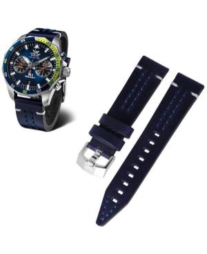 Vostok Europe ROCKET N-1 Watch Strap VE-ROC-N1-05(W).22.W Blue Mėlyna 22 mm image 1