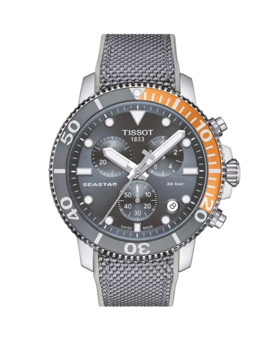 Мужские Классические Спортивные Дайверские Швейцарские Наручные Часы TISSOT T120.417.17.081.01