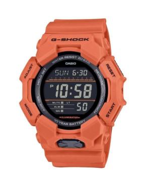 Men Sports Functional Diver Japan Quartz Digital Watch Alarm CASIO GD-010-4ER G-Shock Silver color Dial 52mm