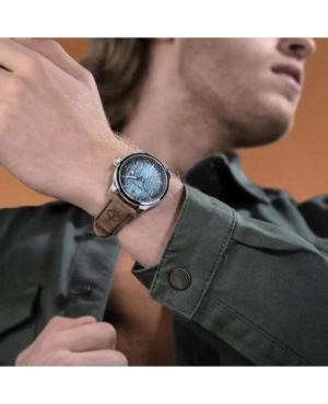 Mężczyźni klasyczny kwarcowy analogowe Zegarek TIMBERLAND TDWGB0054902 Niebieska Wybierz 44mm image 3