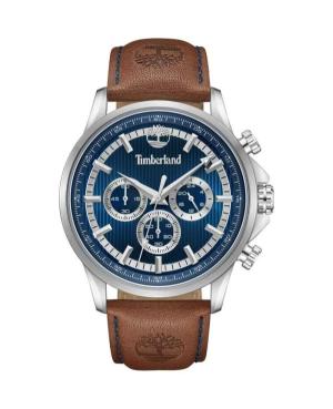 Mężczyźni klasyczny kwarcowy analogowe Zegarek Chronograf TIMBERLAND TDWGF0054602 Niebieska Wybierz 45mm