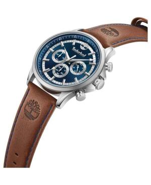 Mężczyźni klasyczny kwarcowy analogowe Zegarek Chronograf TIMBERLAND TDWGF0054602 Niebieska Wybierz 45mm image 5