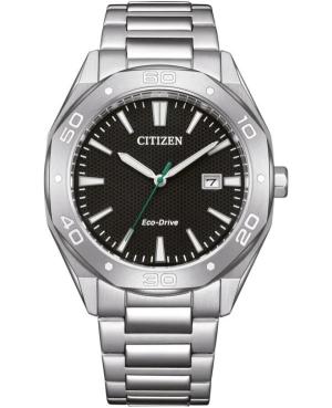 Vyriškas Klasikinis Japoniškas Elektroninis, Solar Rodyklinis Watch CITIZEN BM7631-52E Juodas Dial 41mm
