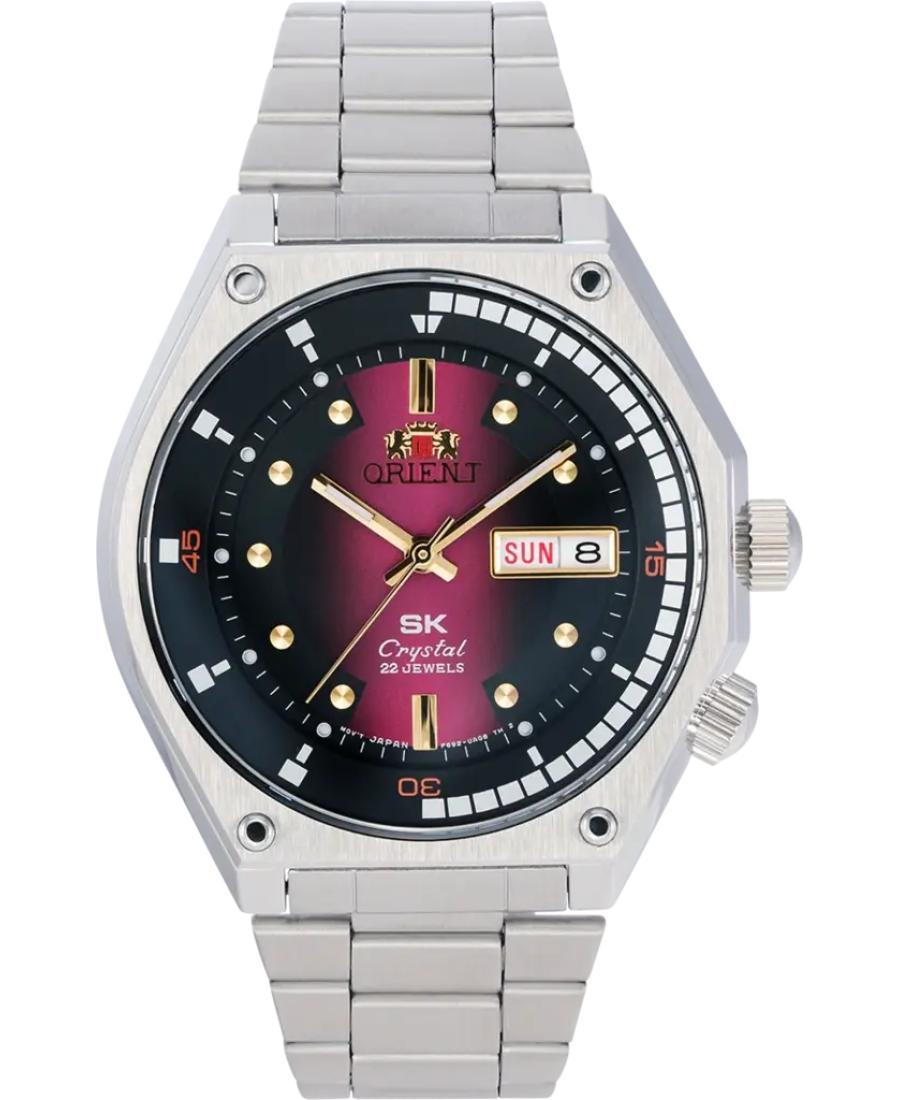 Mężczyźni klasyczny Japonia automatyczny analogowe Zegarek ORIENT RA-AA0B02R39B Czerwony Wybierz 42mm