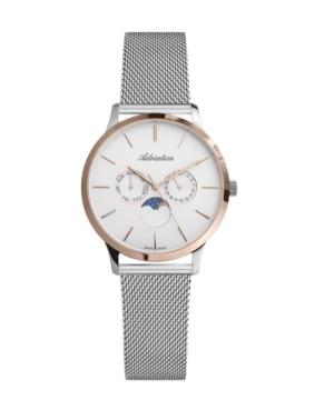 Women Classic Analog Swiss Quartz Watch ADRIATICA Silver Dial A3174.R113QF