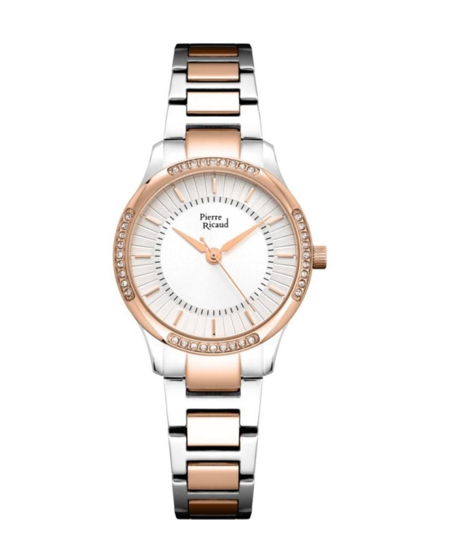 Moteriškas Classic Analog Kvarcinis Watch PIERRE RICAUD Sidabras Dial 32.1mm P22162.R1R3QZ