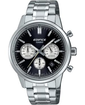 Men Klassisch Japan Quartz Analog Watch Chronograph CASIO EFR-575D-1AEF Schwarz Dial 40.5mm