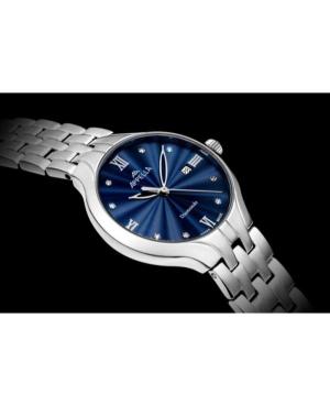 Women Classic Analog Swiss Quartz Watch APPELLA Modrá Dial 30mm L50000.5185DQ image 3