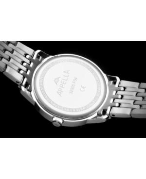 Moteriškas Classic Analog Swiss Kvarcinis Watch APPELLA Mėlyna Dial 30mm L32005.5165Q image 4