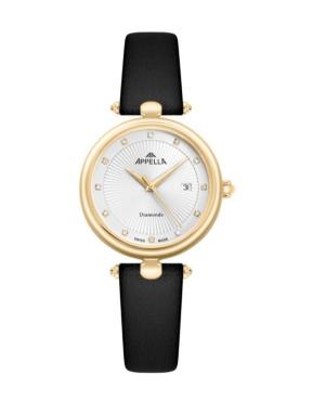 Women Classic Analog Swiss Quartz Watch APPELLA Silver Dial 31.2mm L50002.1243DQ