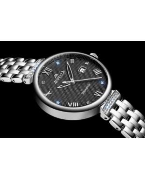 Women Classic Analog Swiss Quartz Watch APPELLA Silver color Dial 30mm L50006.5187DQ image 4