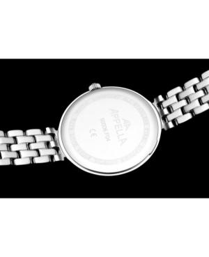 Women Classic Analog Swiss Quartz Watch APPELLA Silver color Dial 30mm L50006.5187DQ image 5