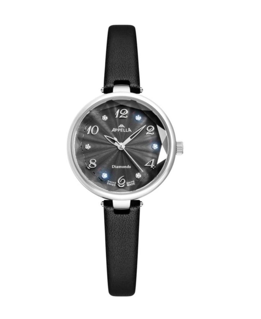 Moteriškas Classic Analog Swiss Kvarcinis Watch APPELLA Silver color Dial 30mm L50004.5277DQ