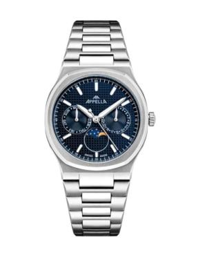 Women Classic Analog Swiss Quartz Watch APPELLA Blue Dial L32006.5115QF