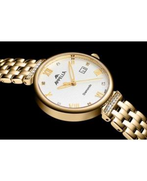 Women Classic Analog Swiss Quartz Watch APPELLA Silver Dial 30mm L50006.1183DQ image 4