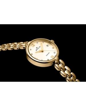 Women Classic Analog Swiss Quartz Watch APPELLA Gold color Dial 28mm L50007.1181DQ image 4